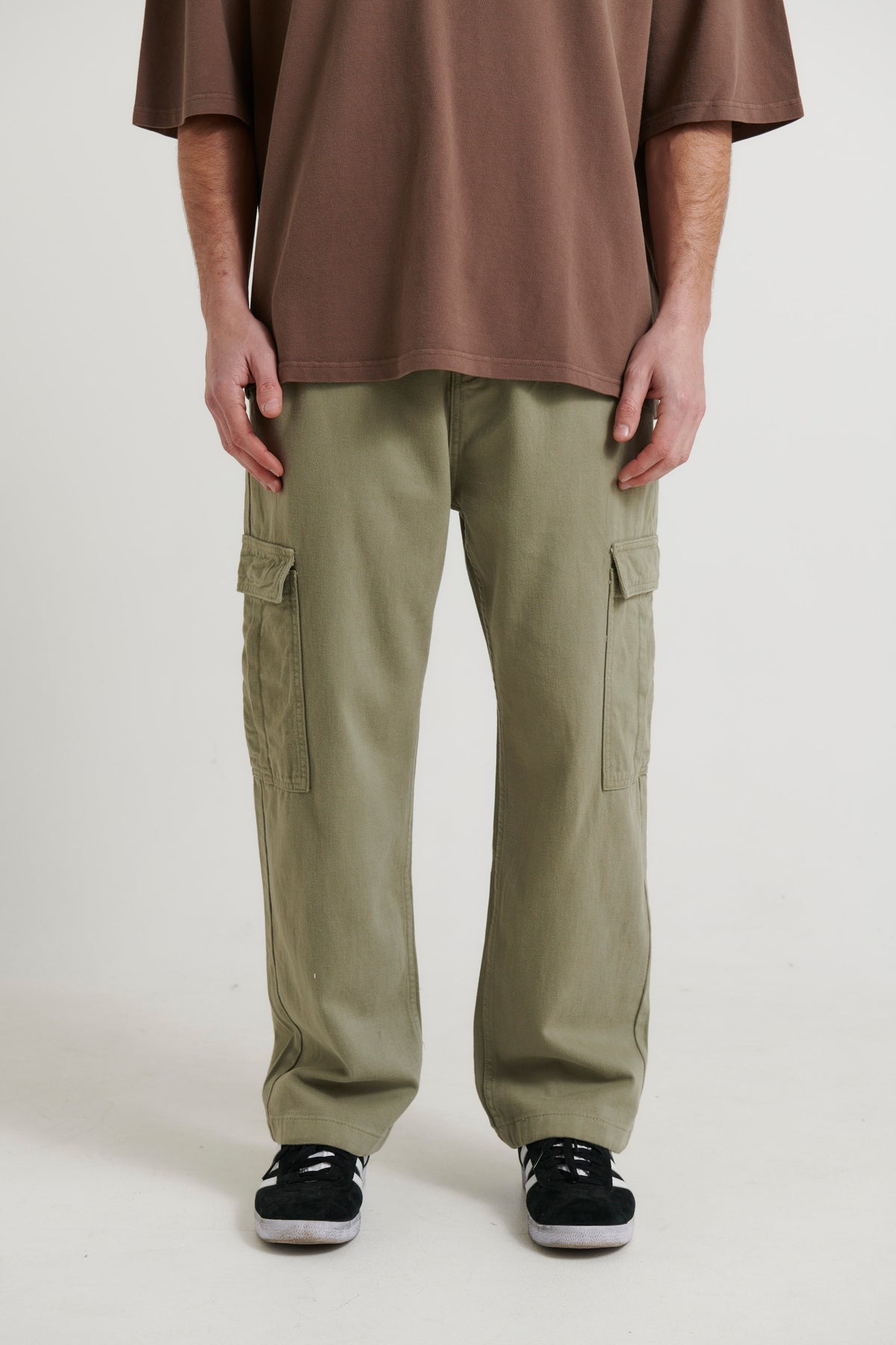 Ryder Baggy Pants Khaki