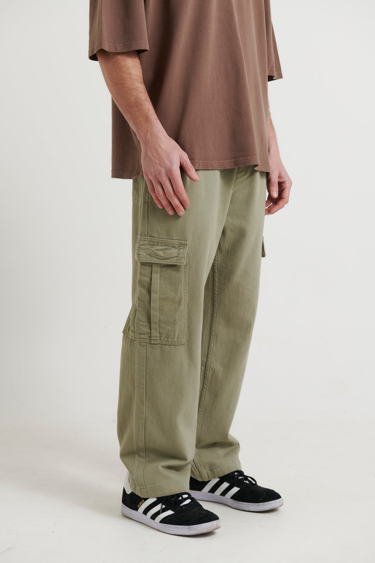 Ryder Baggy Pants Khaki