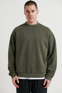 Francis Drop Sleeve Sweater Khaki