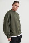 Francis Drop Sleeve Sweater Khaki