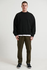 Francis Drop Sleeve Sweater Black