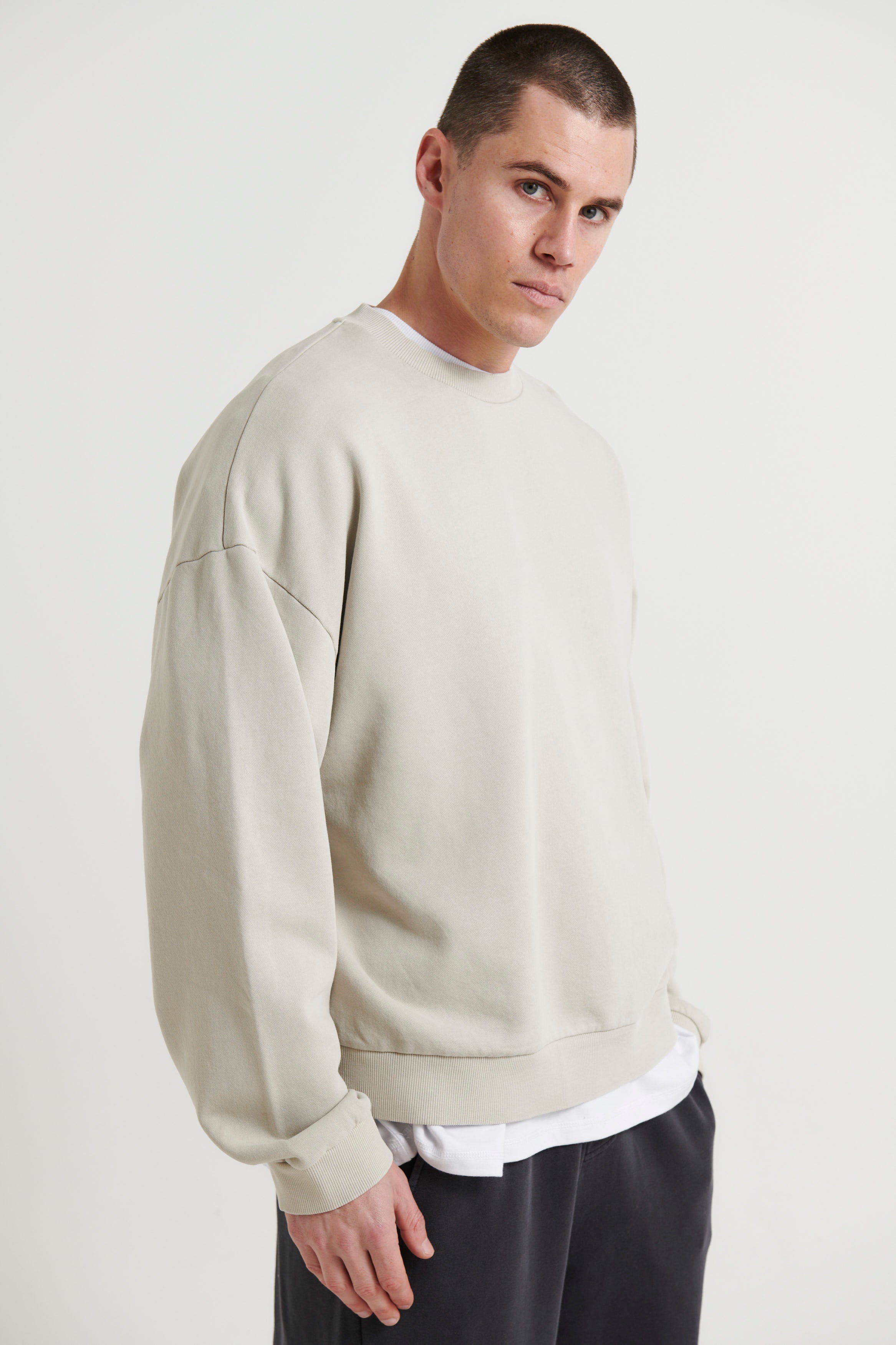 Francis Drop Sleeve Sweater Ivory - FINAL SALE