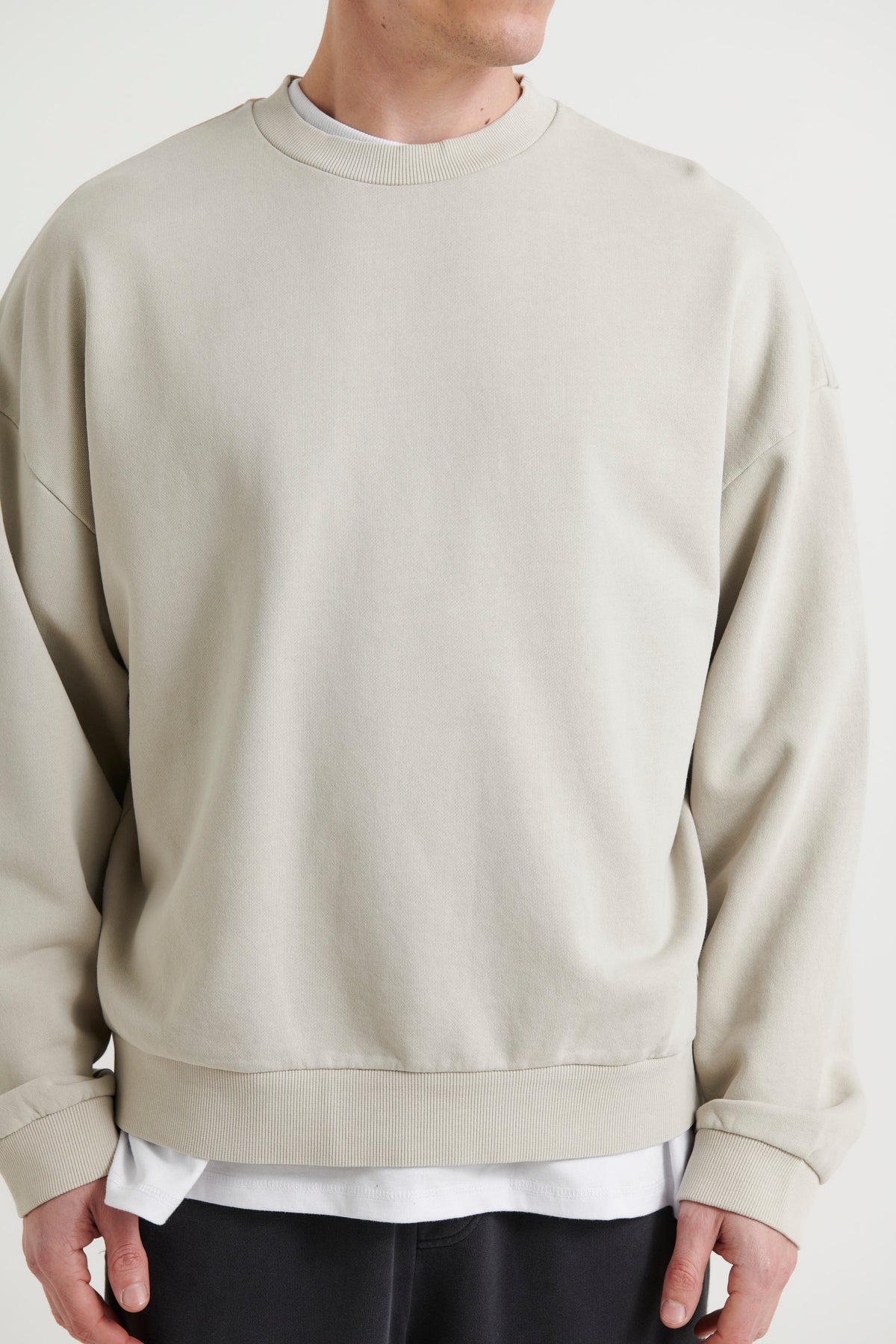 Francis Drop Sleeve Sweater Ivory