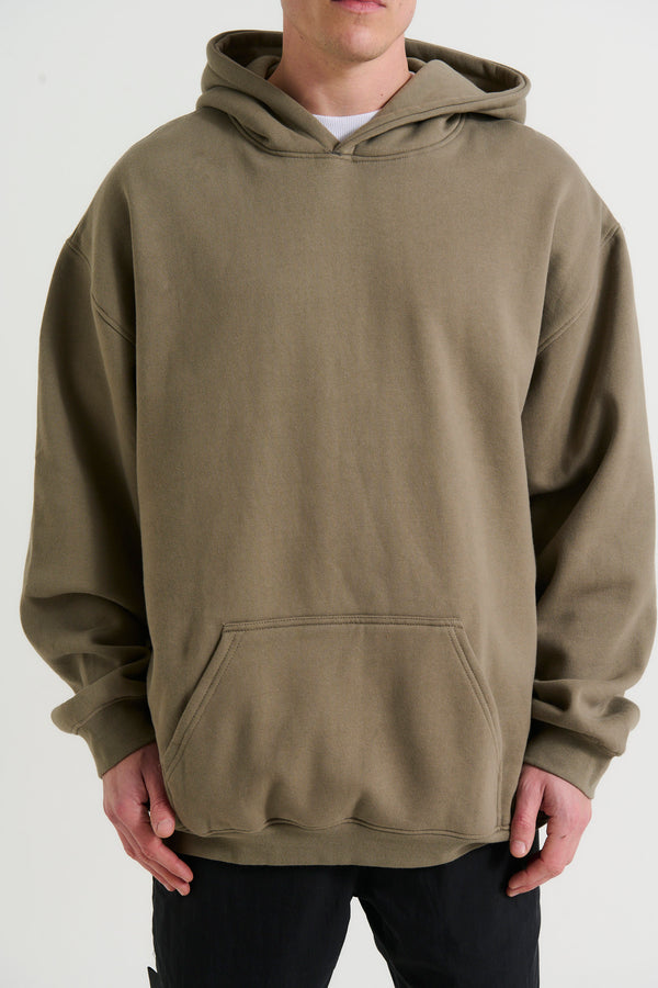 Curtis Box Hoodie Army