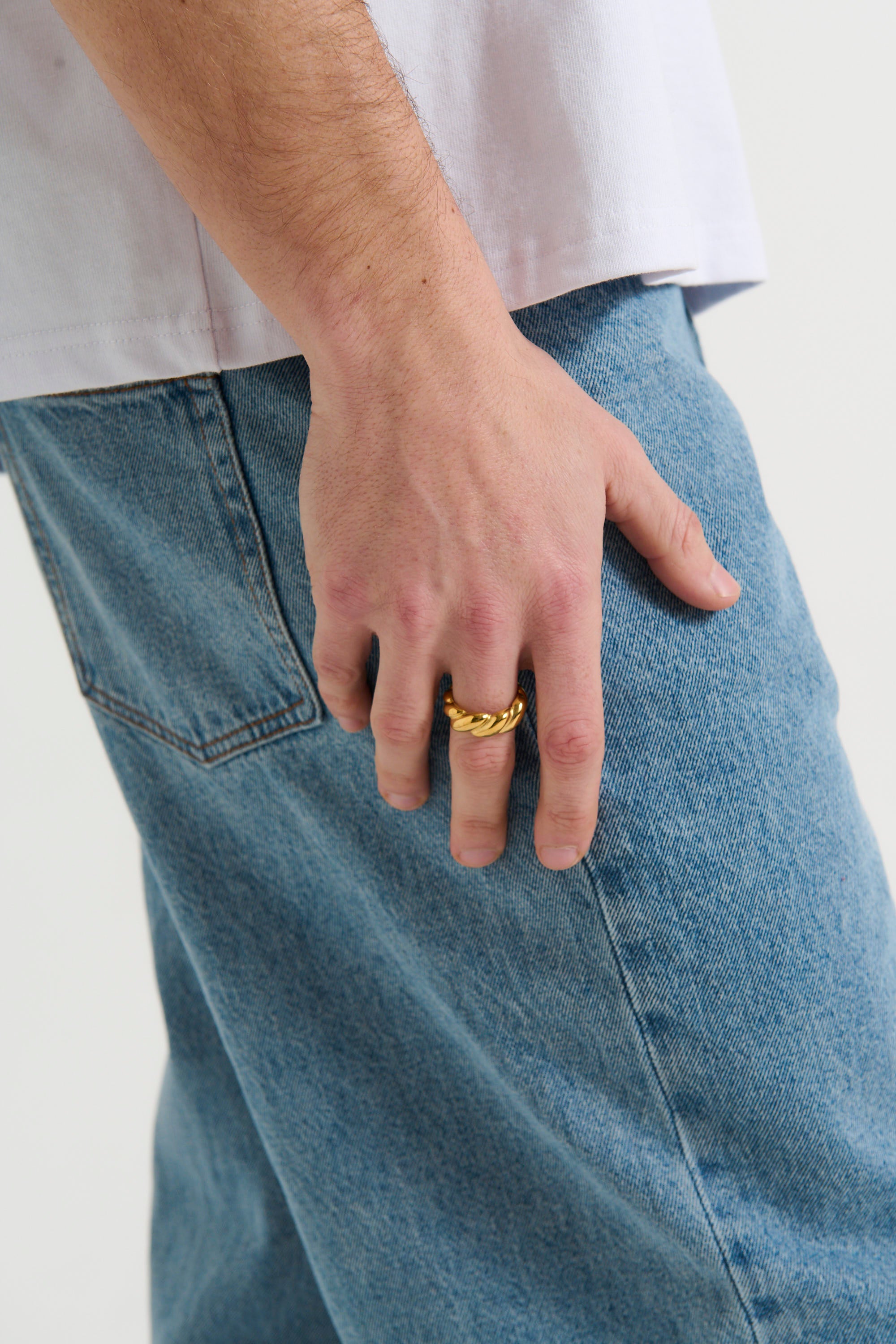 NTH Croissant Ring Gold - FINAL SALE