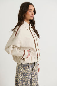 Kenny Bomber Beige