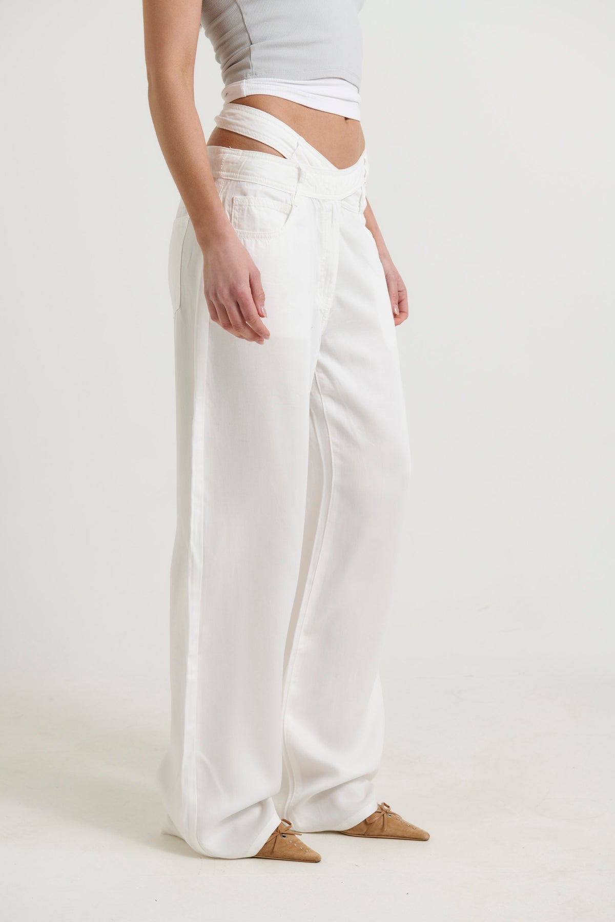 Palmer Pant Porcelain - FINAL SALE