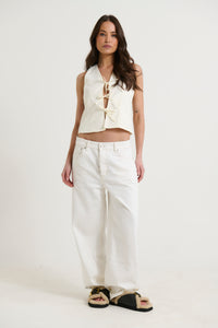 Oli Bow Top White