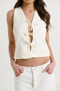 Oli Bow Top White