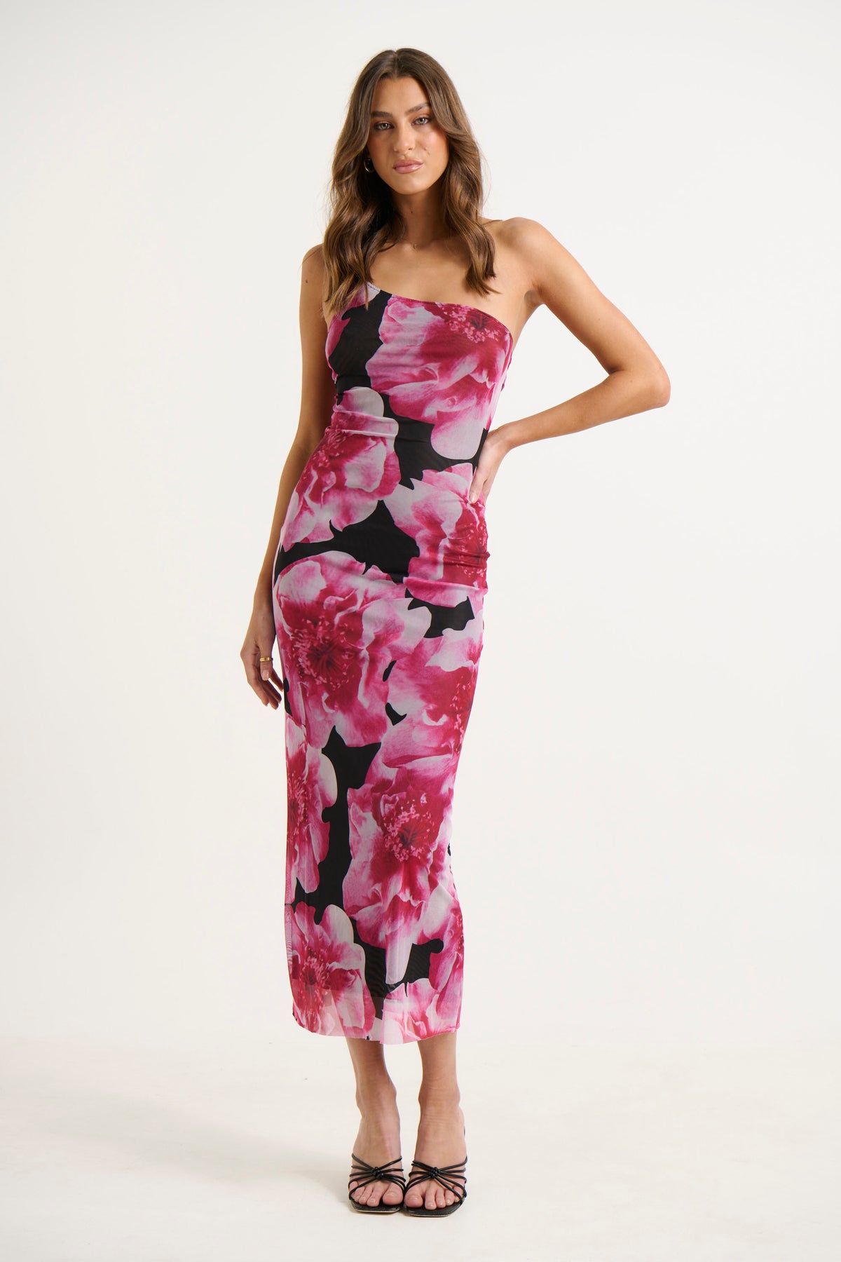 Sapphire Midi Dress Pink - FINAL SALE