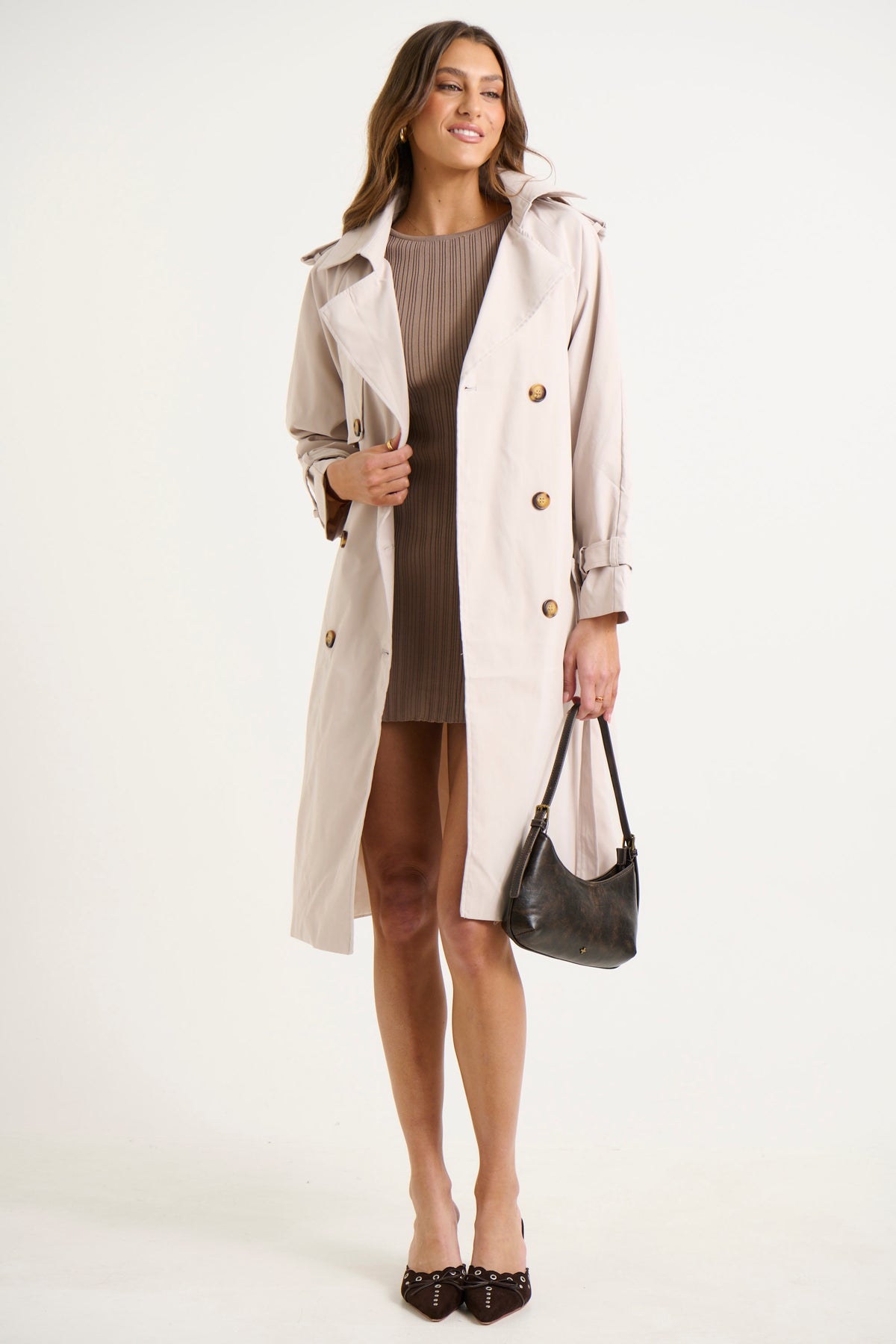 Lia Trench Bone