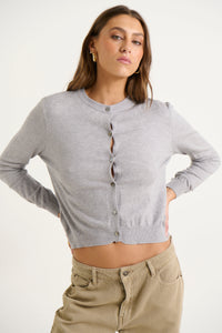 Allison Cardigan Grey