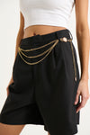 Hazel Chain Belt Gold