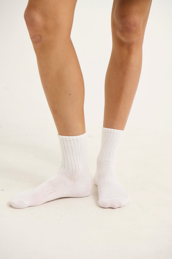 Cotton Sock White