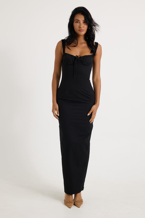 Hot Nights Maxi Dress Black