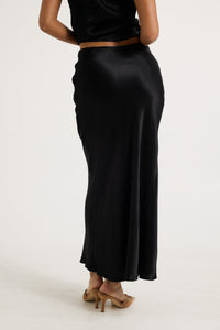 Prim Maxi Skirt Black