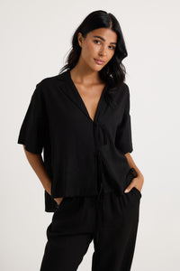 Santa Monica Shirt Black