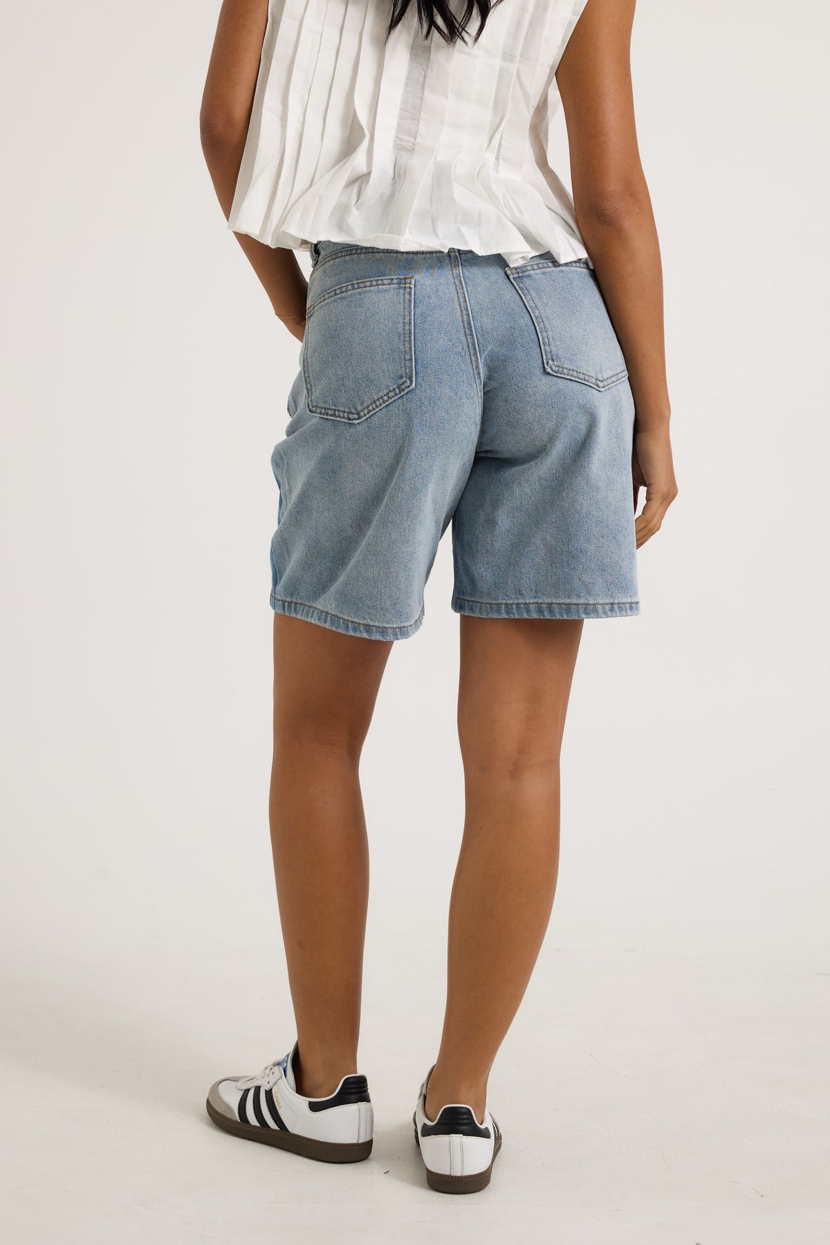 Colby Short Two Tone Blue