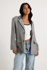 Jayde Blazer Grey