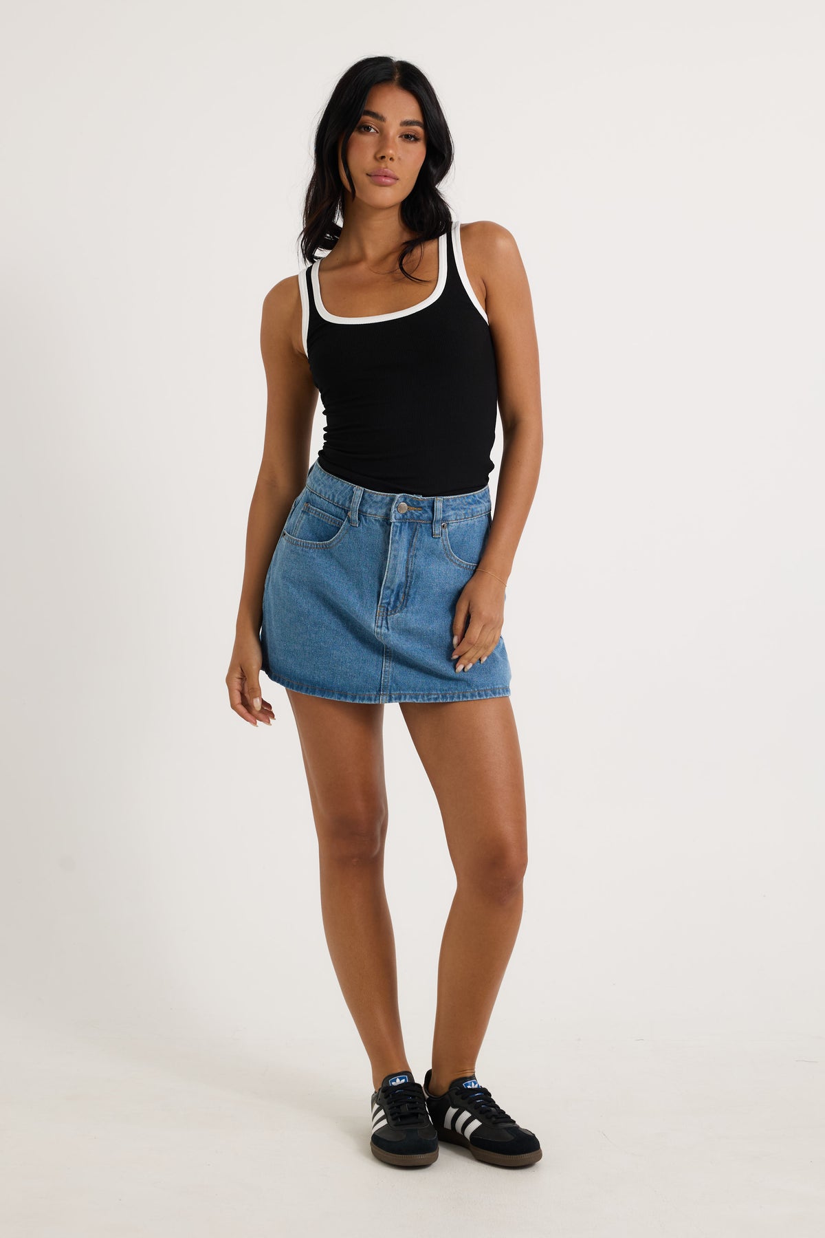 Hurley Skort Washed Blue