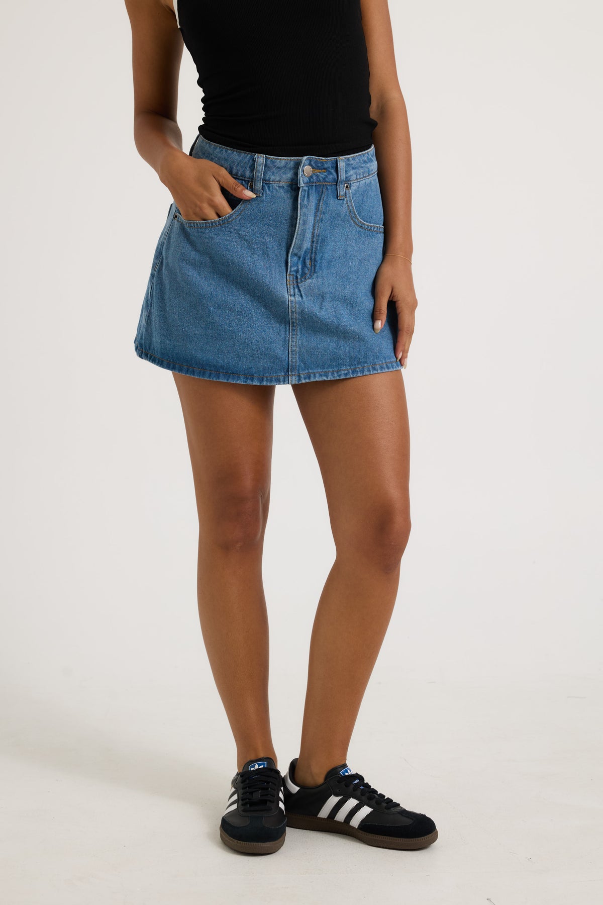 Hurley Skort Washed Blue