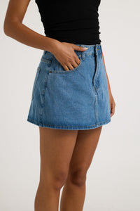 Hurley Skort Washed Blue