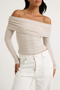 Alessandra Top Oatmeal