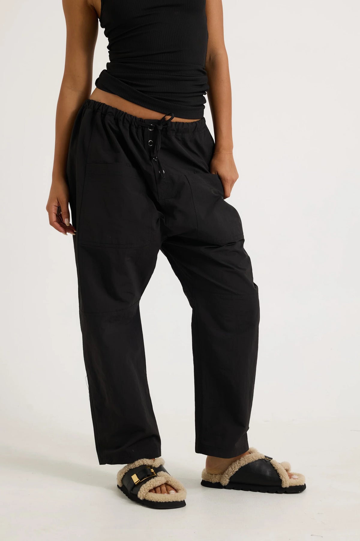 Parsons Cargo Pant Black