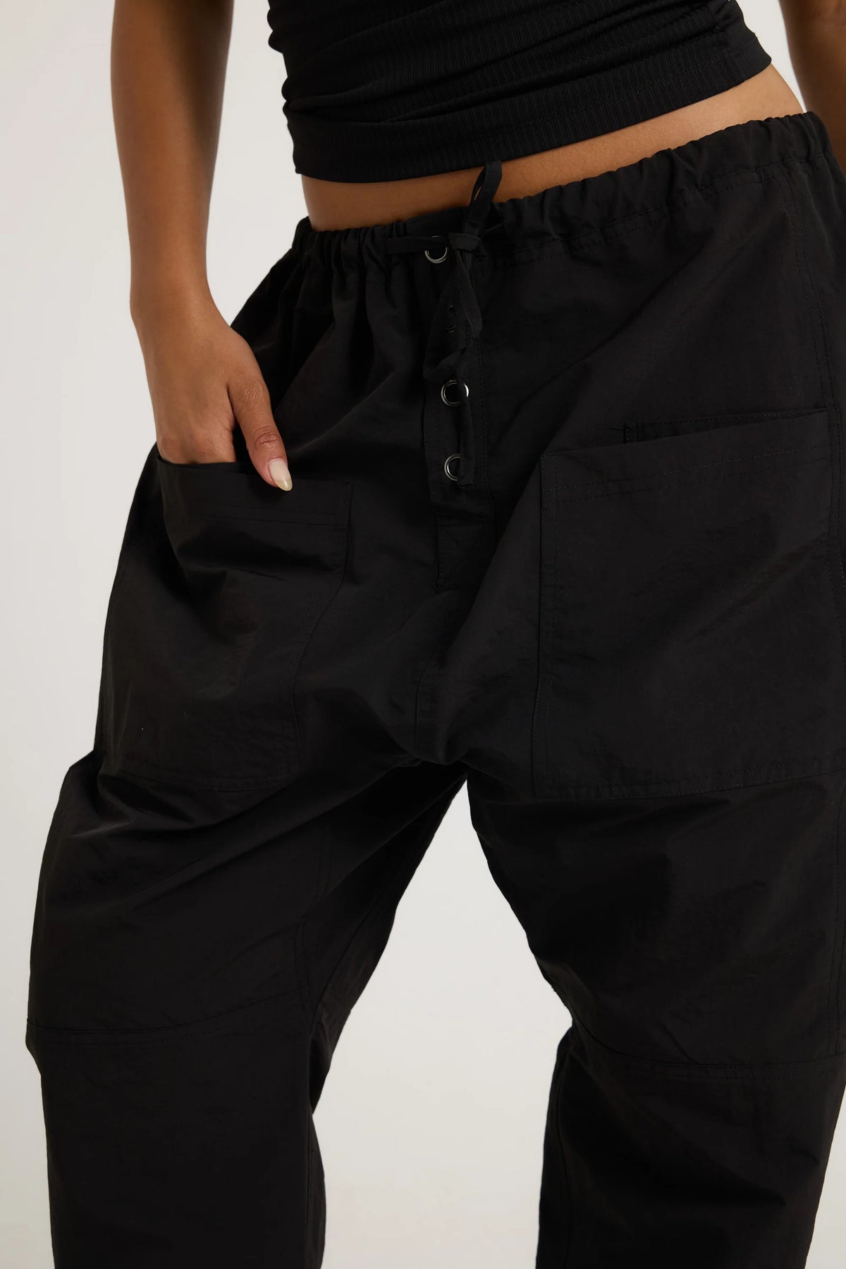 Parsons Cargo Pant Black