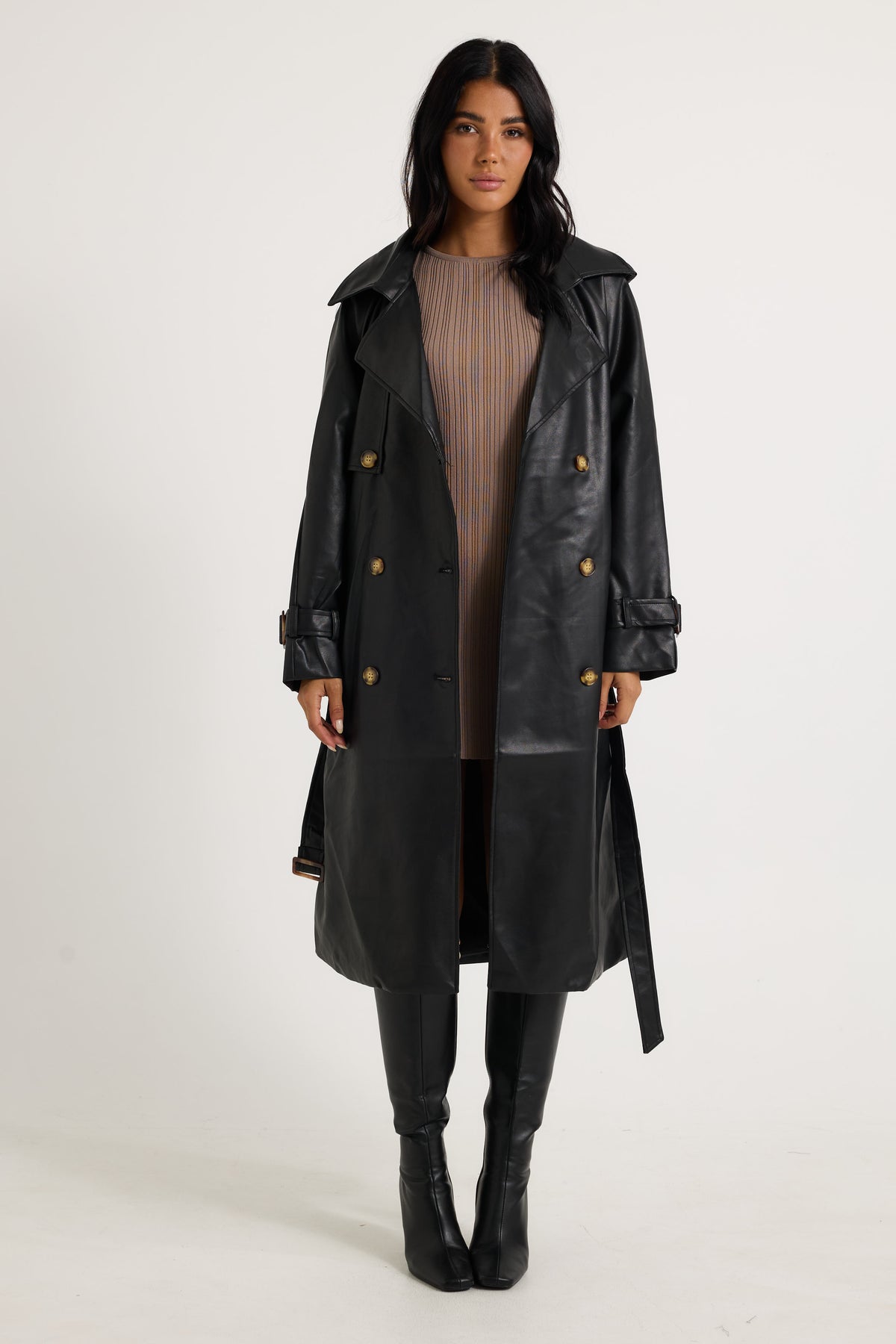 Sadie Trench Black