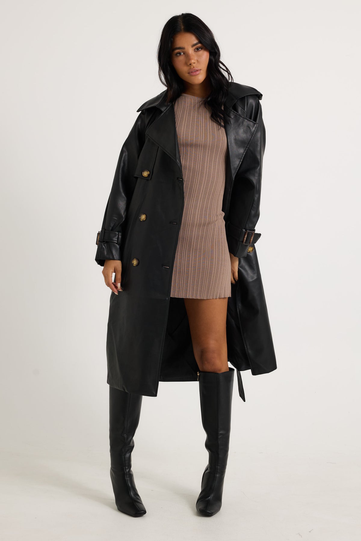 Sadie Trench Black