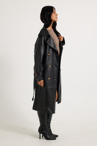 Sadie Trench Black