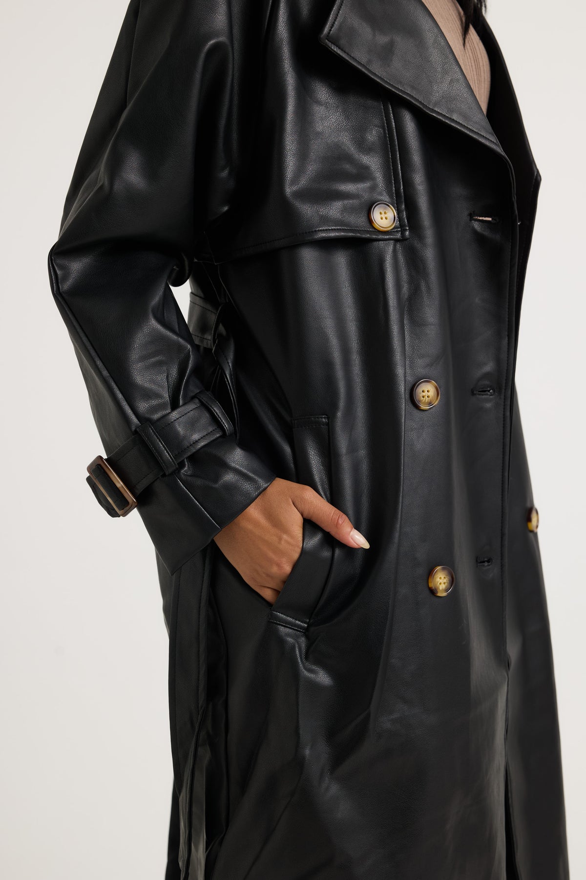 Sadie Trench Black