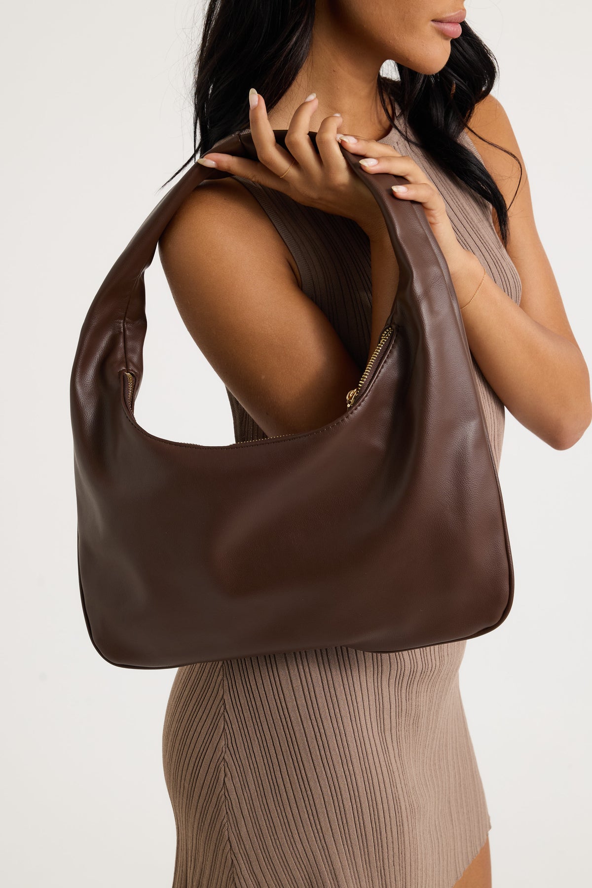 Cromwell Hobo Bag Brown