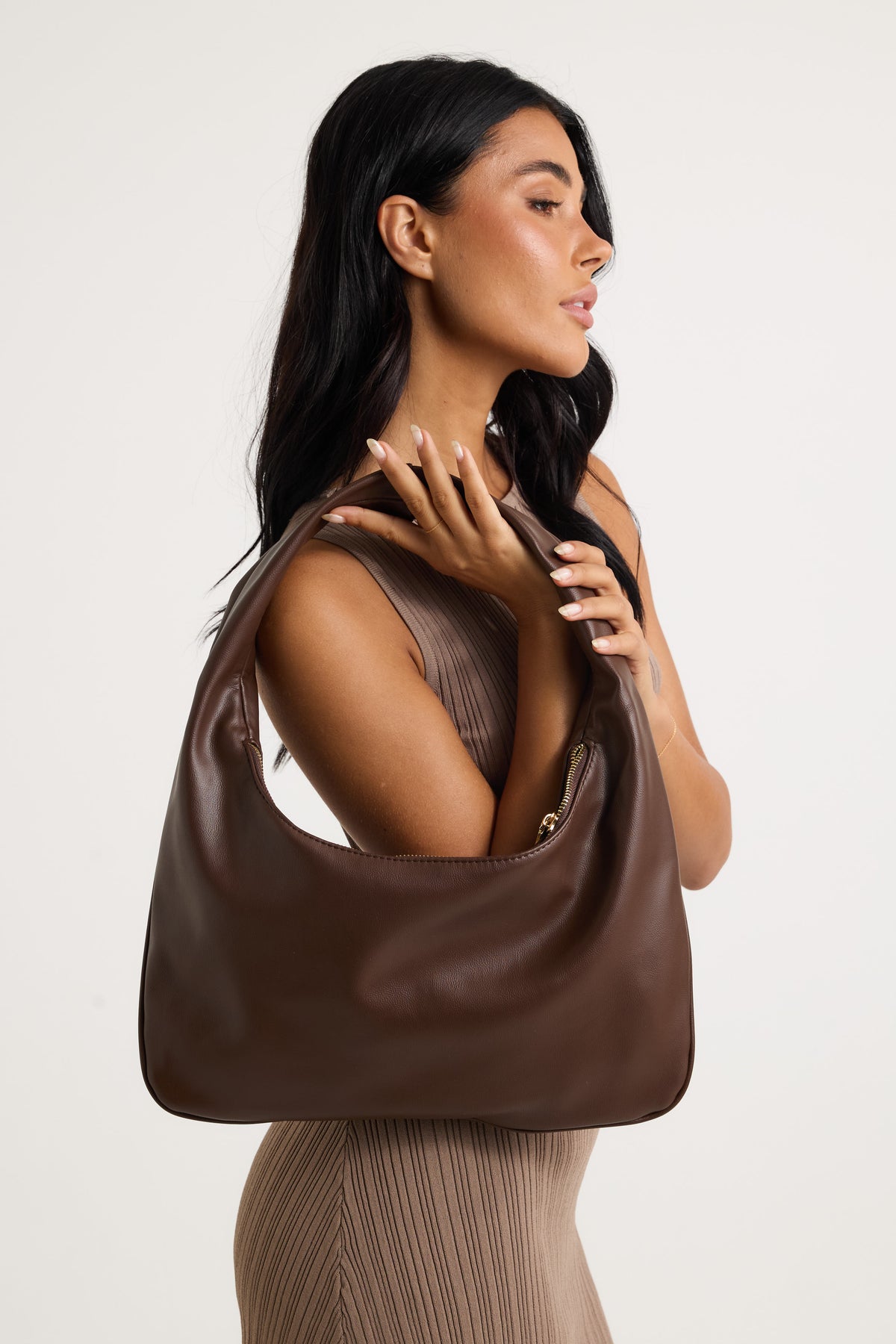 Cromwell Hobo Bag Brown