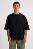 Ruben Cotton Pique Tee Black