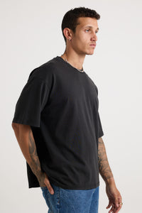 Stone Washed Tee Black