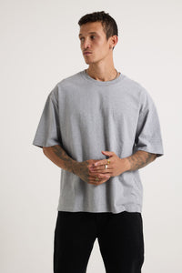 Premium Heavyweight Tee Grey