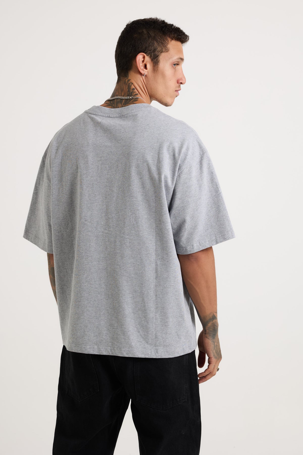 Premium Heavyweight Tee Grey