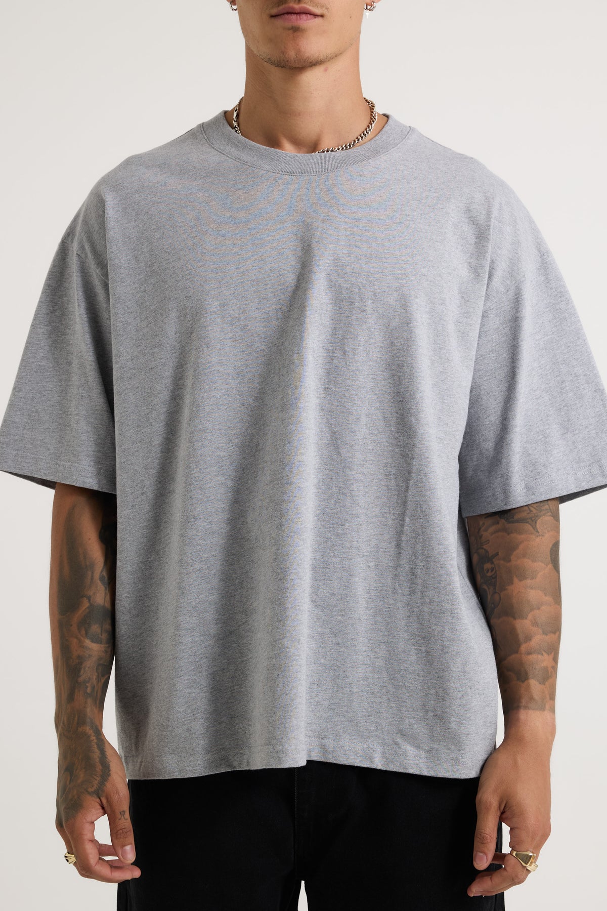 Premium Heavyweight Tee Grey