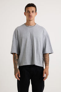 NTH Crop Box Tee Grey