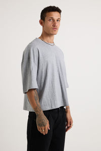 NTH Crop Box Tee Grey