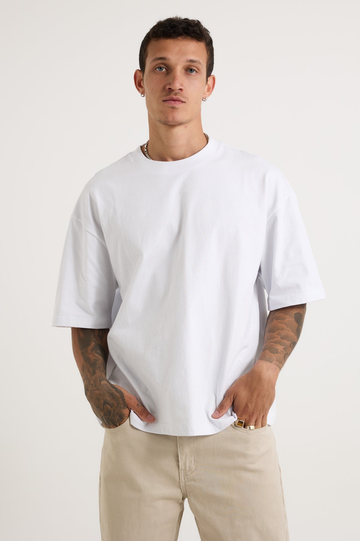 Premium Heavyweight Tee White