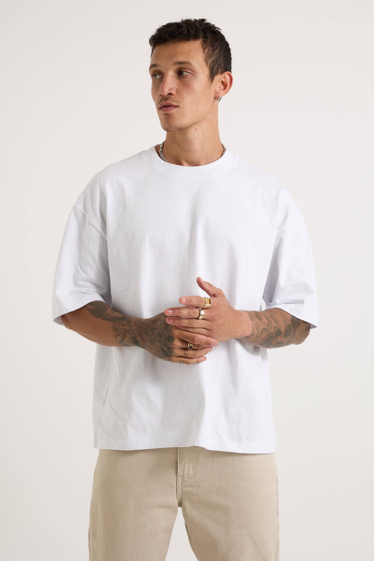 Premium Heavyweight Tee White