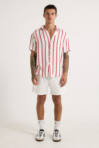 Elijah Shirt Red Stripe