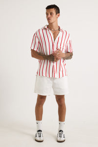 Elijah Shirt Red Stripe