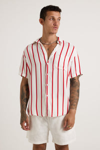 Elijah Shirt Red Stripe