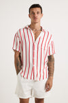 Elijah Shirt Red Stripe