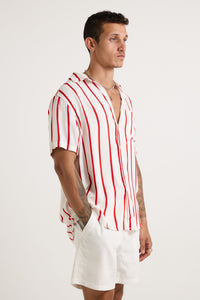 Elijah Shirt Red Stripe