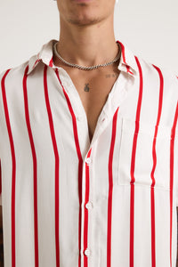 Elijah Shirt Red Stripe